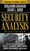 证券分析 Security Analysis Sixth Edition