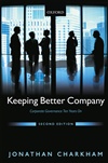 公司越来越好：公司治理十年 Keeping Better Company: Corporate Governance Ten Years On