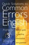 英语常见错误快速解决法 Quick Solutions to Common Errors in English