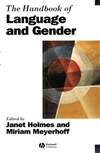 语言和性别手册 The Handbook of Language and Gender