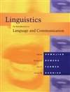 语言学：语言和交流简介 Linguistics: An Introduction to Language and Communication